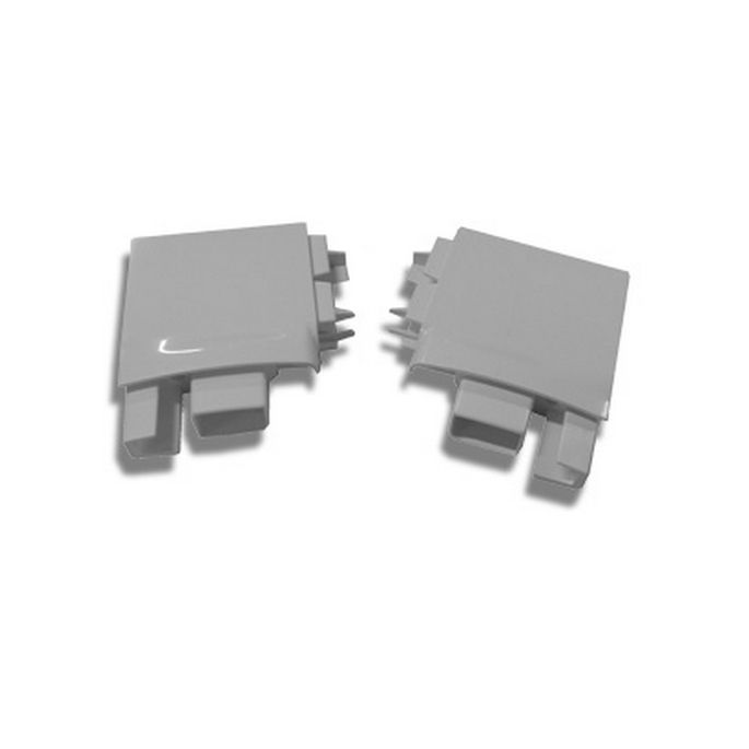 Novellini R54STGF1-26 set eindkapjes wit Ral 9010