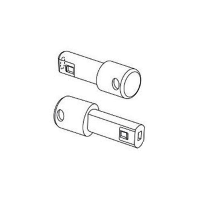 Pressalit A9320 softclose demperset t.b.v. toiletzitting