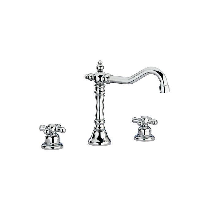 Pure Melrose ME5821 wastafelkraan 3-gats chroom
