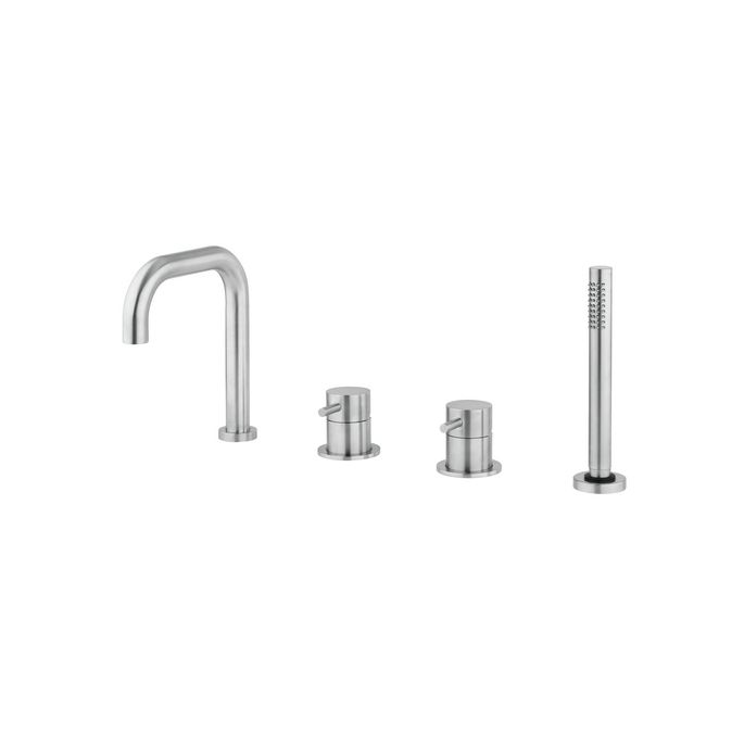 Pure RVS 316 Serie RV1260 4-gats badrandcombinatie RVS geborsteld