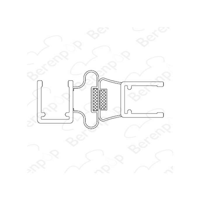 San4U Sealday SD051 magneetstrippenset zijdelings+recht, 200cm, 6-8mm
