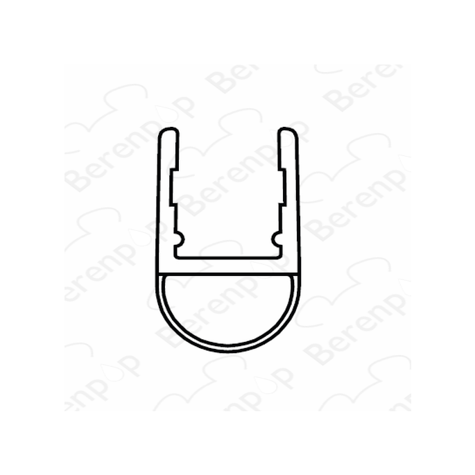 San4U Sealday SD083 o-dichtingsprofiel laag, 200cm, 6-8mm