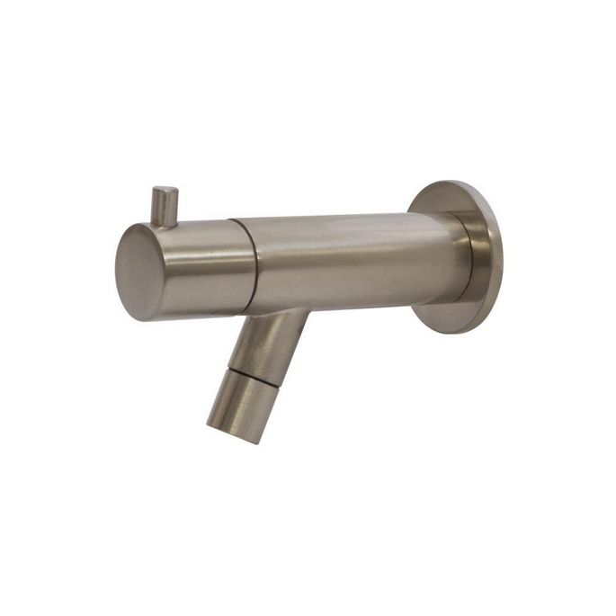 San4U 2524169 Spador fonteinkraan wand nikkel RVS look (OUTLET)