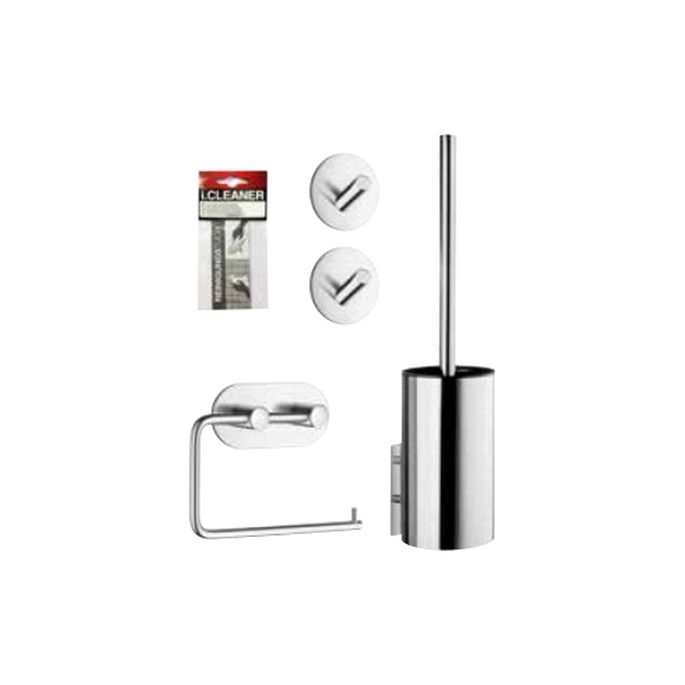 Smedbo Beslagsboden SMARTP-BBCR accessoireset (toiletset) gepolijst edelstaal