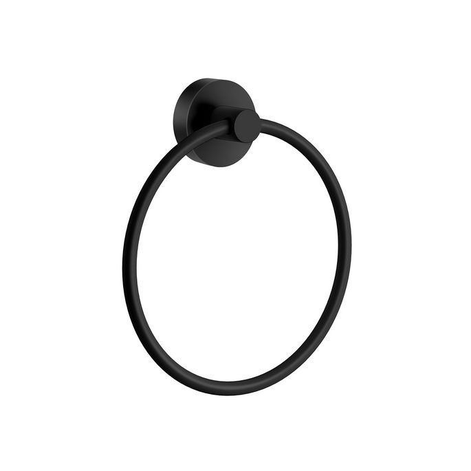 Smedbo Home HB344 handdoekring zwart