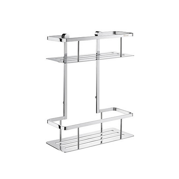Smedbo Sideline DK3012 dubbele draadkorf chroom