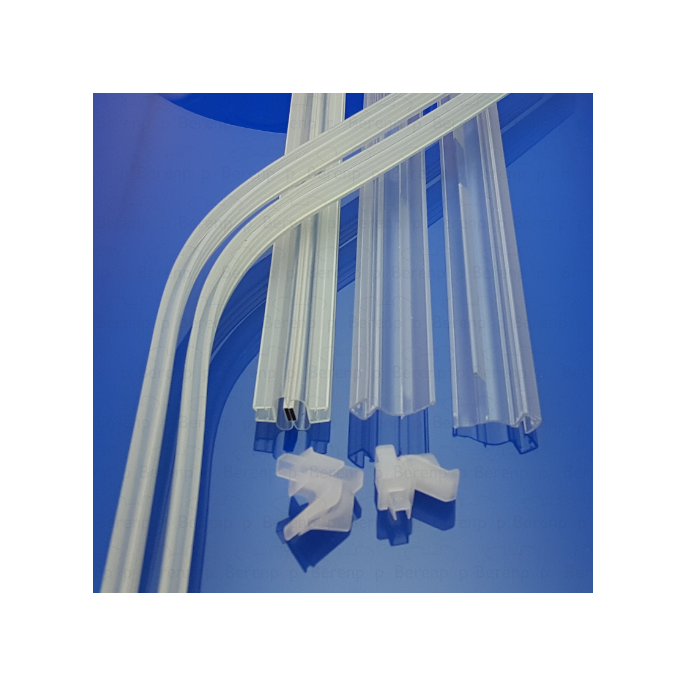 Koralle Facette S8L41866 ( L41866 ) ( 2537265 ) compleet strippenset voor vijfhoek douche