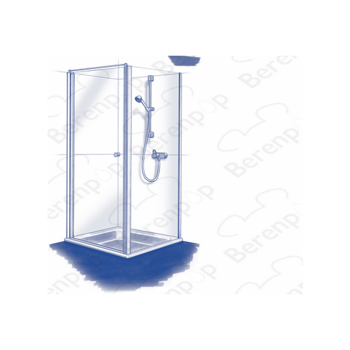 Sphinx Supra Top S8L43544 ( L43544 ) ( 2537253 ) onderstrip voor draaideur (vanaf 05.2001)