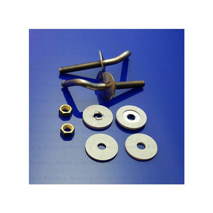 Villeroy en Boch Magnum 92204461 set vaste scharnieren chroom