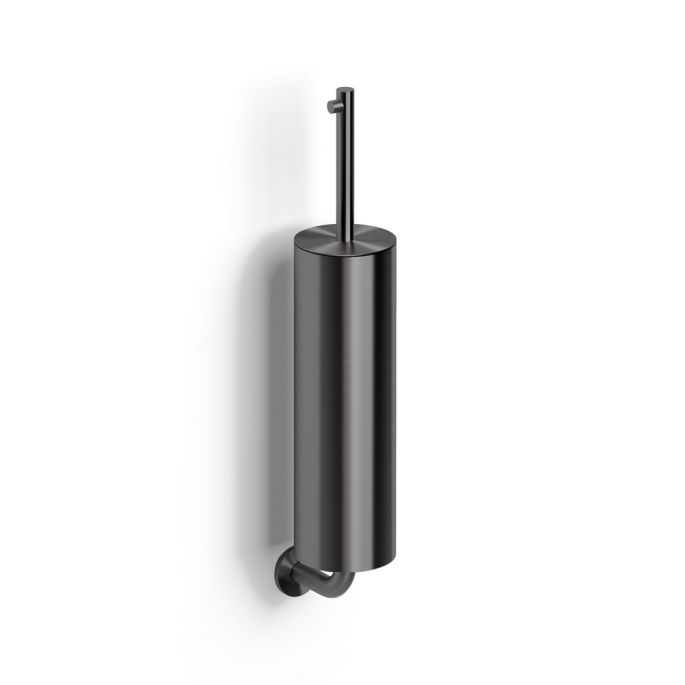 Clou Kaldur CL/09.05041.84 toiletborstelgarnituur wand gunmetal geborsteld PVD