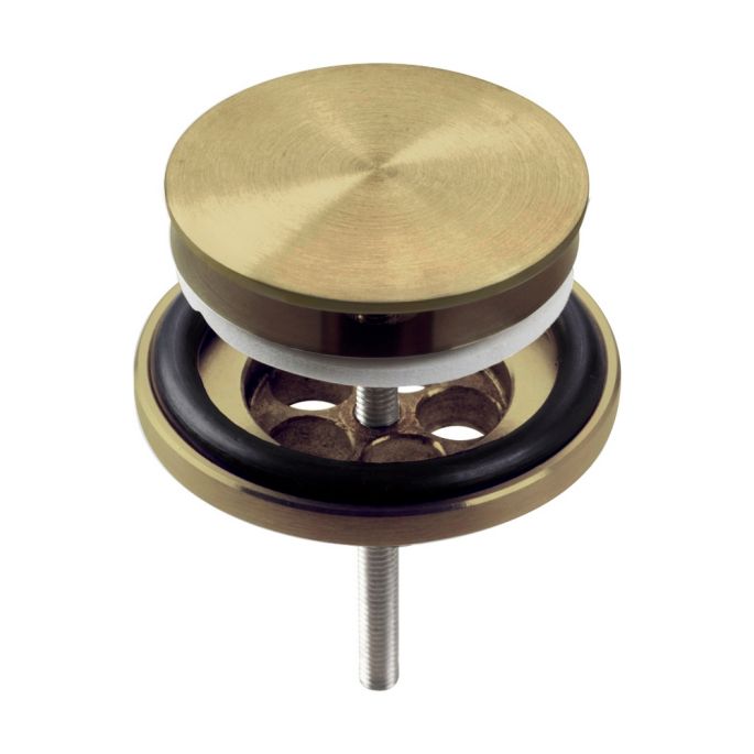 Clou Mini Wash Me CL/06.51022.82 plug met afdekkap goud geborsteld PVD