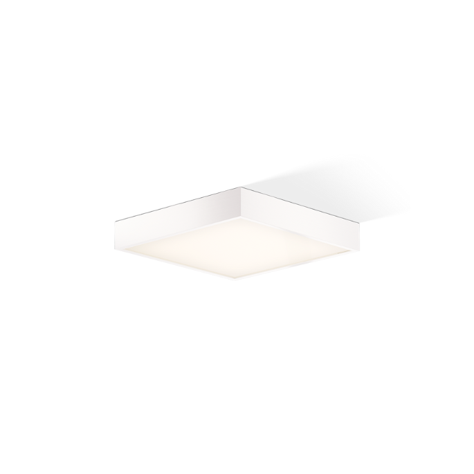 Decor Walther 0218850 CUT 30 N LED wand- plafondlamp 30x30cm mat wit