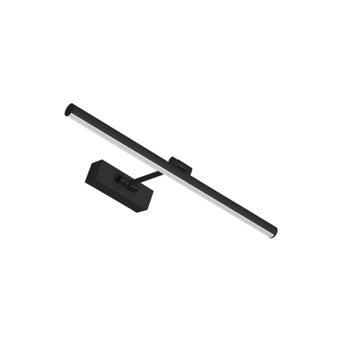 Decor Walther 0334360 DIM ECO 45 LED spiegel-  wandlamp mat zwart