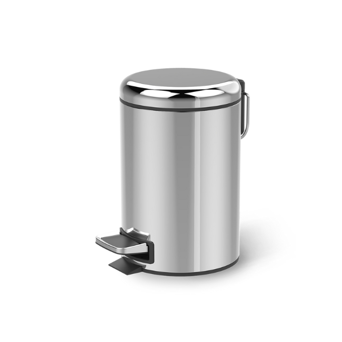 Decor Walther Basic 0615770 TE 35 pedaalemmer rvs gepolijst