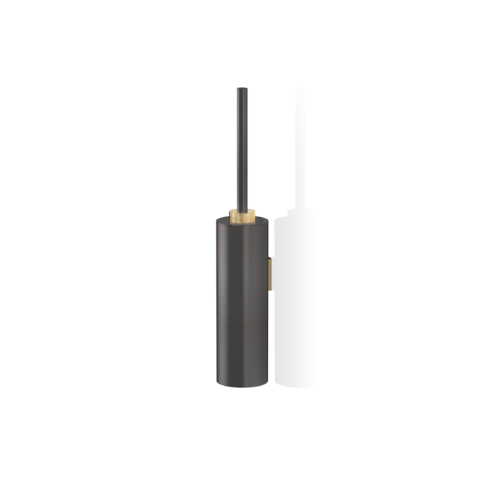 Decor Walther Club 0855267 CLUB WBG toiletborstelgarnituur mat donker metaal en mat goud