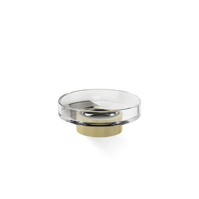 Decor Walther Club 0857767 CLUB WSS zeephouder crystal glas mat donker metaal en mat goud