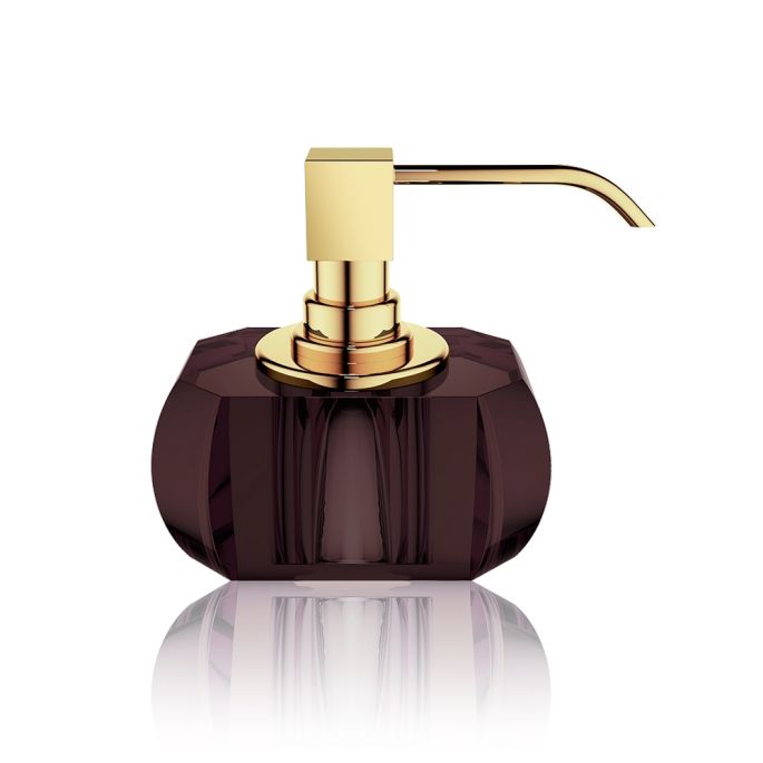 Decor Walther Crystal 0924497 KR SSP zeepdispenser (goud pompje) Rich Burgundy