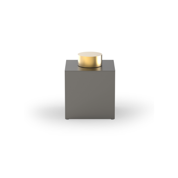 Decor Walther New Century 0860967 DW 3565 N multi box met deksel mat donker metaal en mat goud