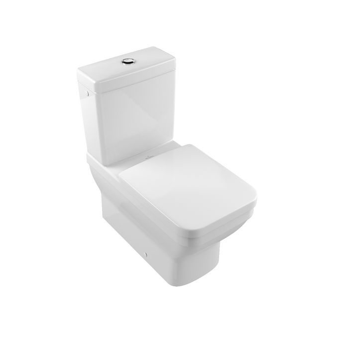 Villeroy en Boch (Omnia) Architectura 9M58S101 toiletzitting met deksel wit