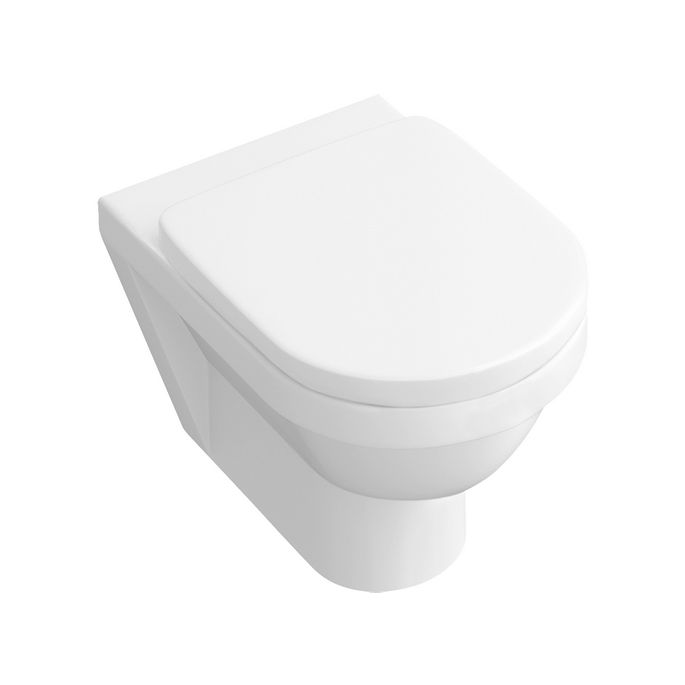 Villeroy en Boch (Omnia) Architectura 98M9C101 toiletzitting met deksel wit