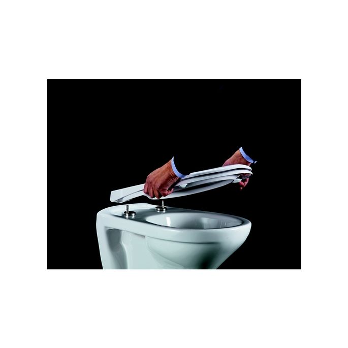 Pressalit Scandinavia PLUS 758273-D05999 toiletzitting met deksel pergamon