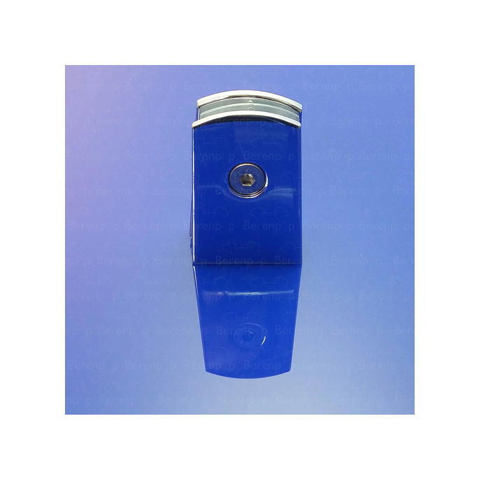 PDPlan Labyrinth glasbevestiging links beneden, chroom *niet meer leverbaar*