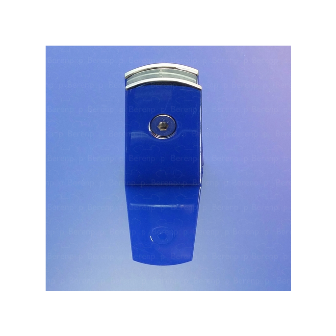 PDPlan Labyrinth glasbevestiging rechts beneden, chroom *niet meer leverbaar*