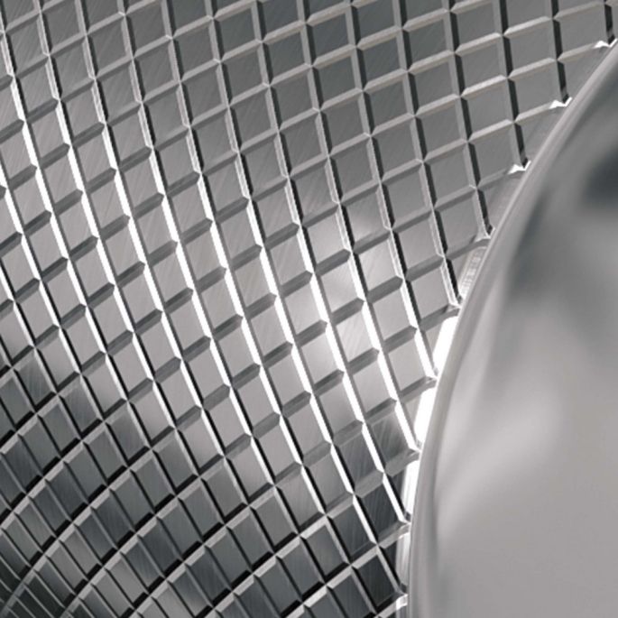 Brauer Carving 5-CE-003-S4 hoge opbouw wastafelmengkraan met draaibare platte uitloop model A chroom