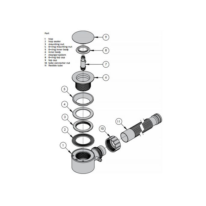 Clou InBe IB0540305 vrijstaand bad 180x80 wit