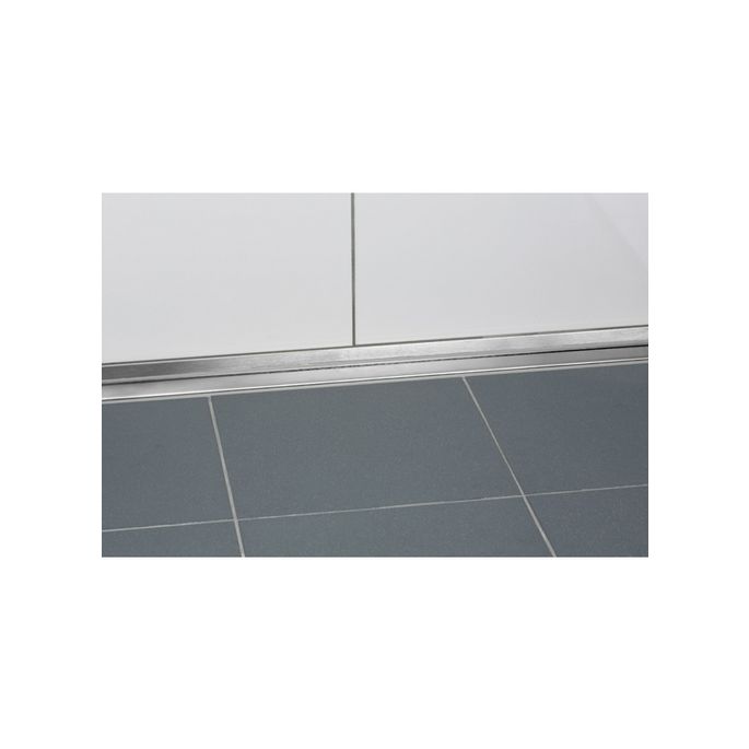 Blanke Aqua Deko 622280B40125 afsluitprofiel voor boven goot 1250x40mm RVS geborsteld