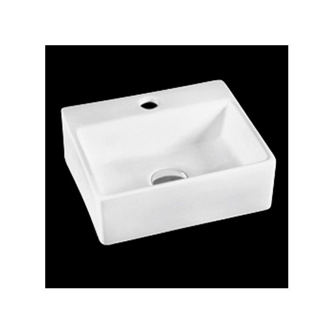 San4U 2501035 One Pack Zapa fonteinset wit keramiek/ chroom