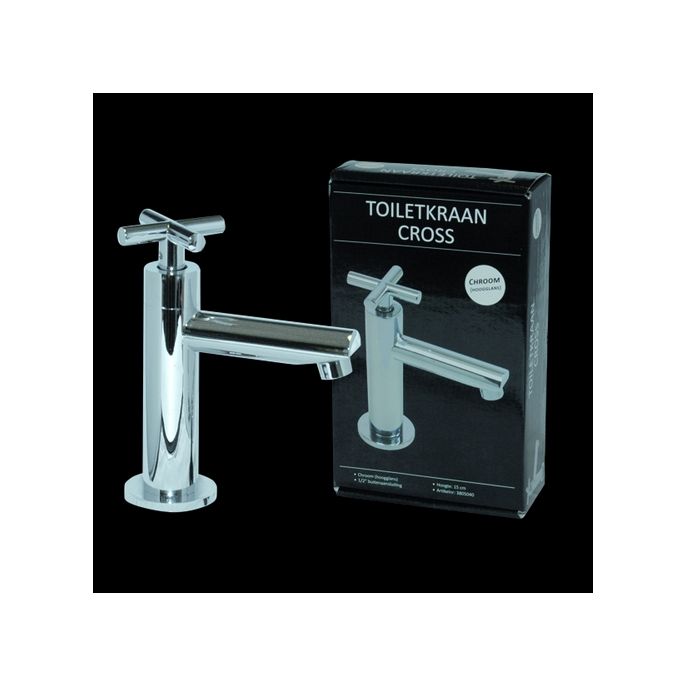 San4U 2504035 One Pack Moon fonteinset wit keramiek/ chroom