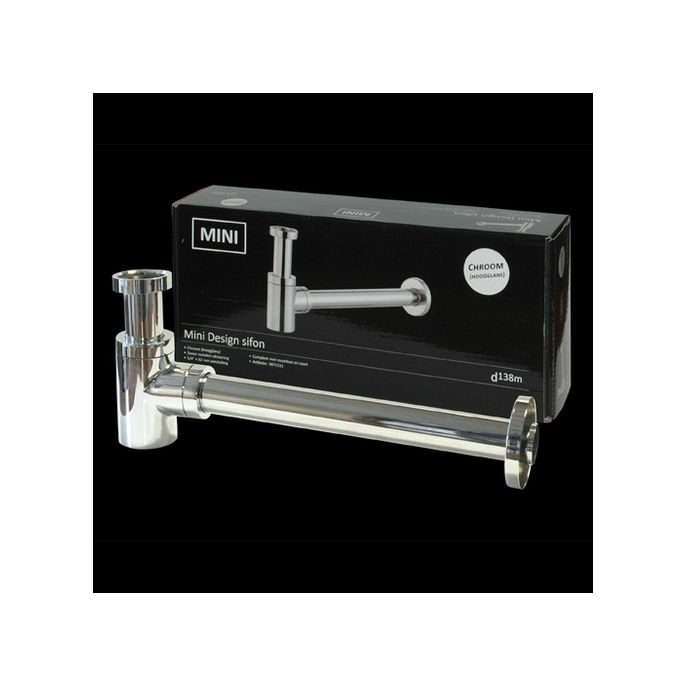 San4U 2502035 One Pack Mini-Block (rechts) fonteinset wit keramiek/ chroom