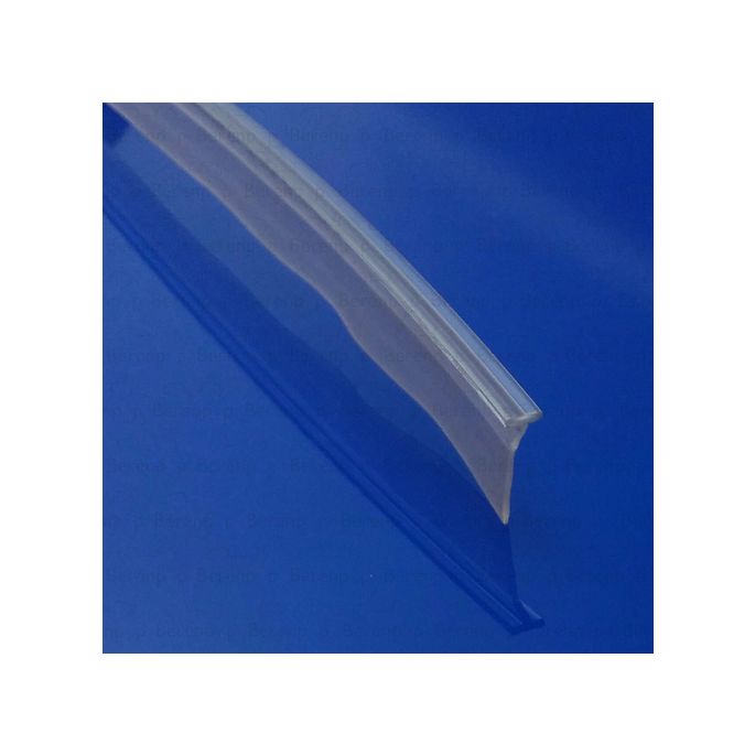 PDPlan Universeel T-15 inschuifrubber t-model, 200cm, 15mm *niet meer leverbaar*