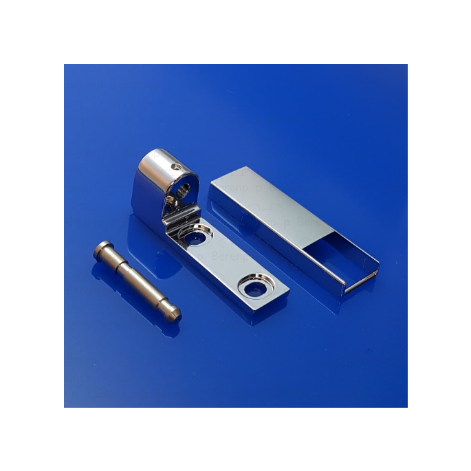 HSK Kienle E87310-1 scharnierdeel wandhouder boven, chroom *niet meer leverbaar*