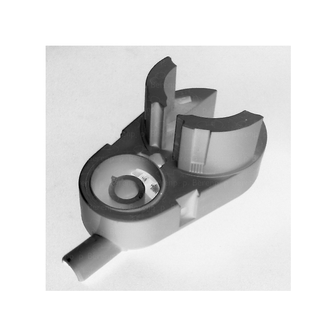 PDPlan Cristal scharniervoet (zonder tubobus) rechts, chroom *niet meer leverbaar*