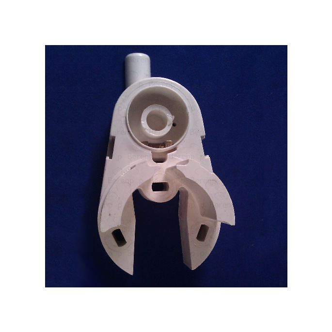 PDPlan Cristal scharniervoet (zonder tubobus) rechts, wit *niet meer leverbaar*