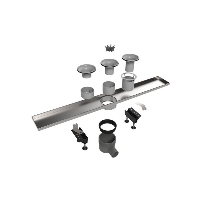 Easy Drain Multi Tegeldrain EDT1500 douchegoot 150cm zijuitloop