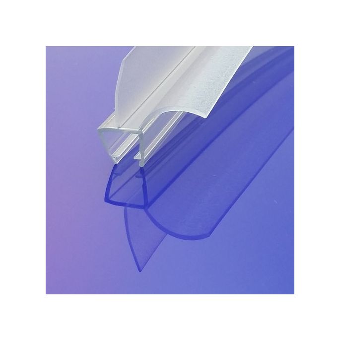 Exa-Lent Universal DS2720010 helder doucheprofiel 2 lange flapjes 200cm - 10mm