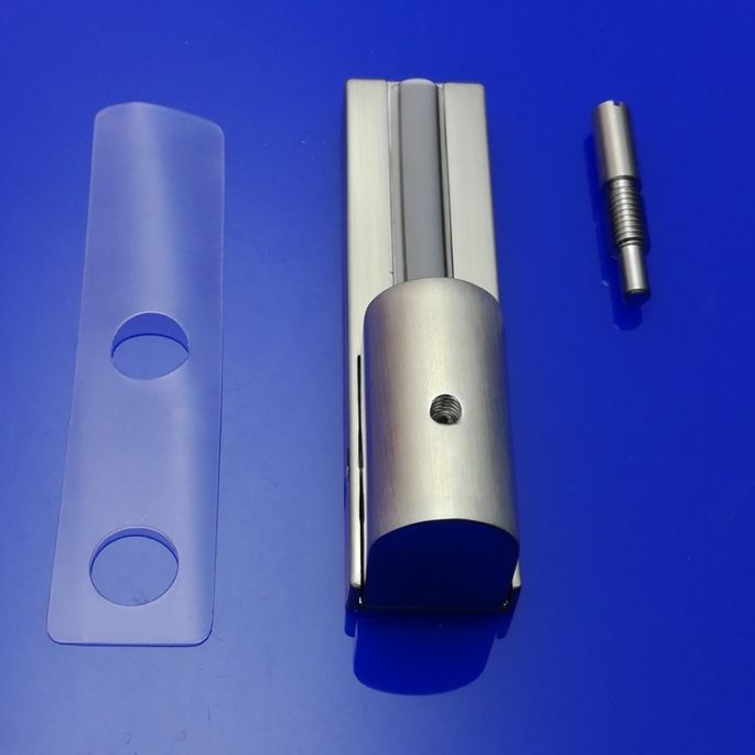 HSK Kienle E100310-U-90 scharnierdeel wandhouder beneden, RVS look