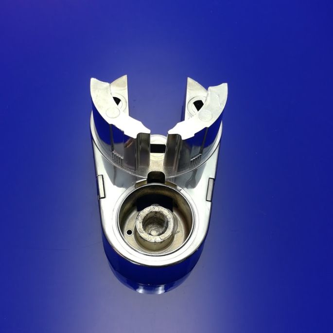 PDPlan Cristal scharnierkap boven (zonder tubobus), chroom *niet meer leverbaar*