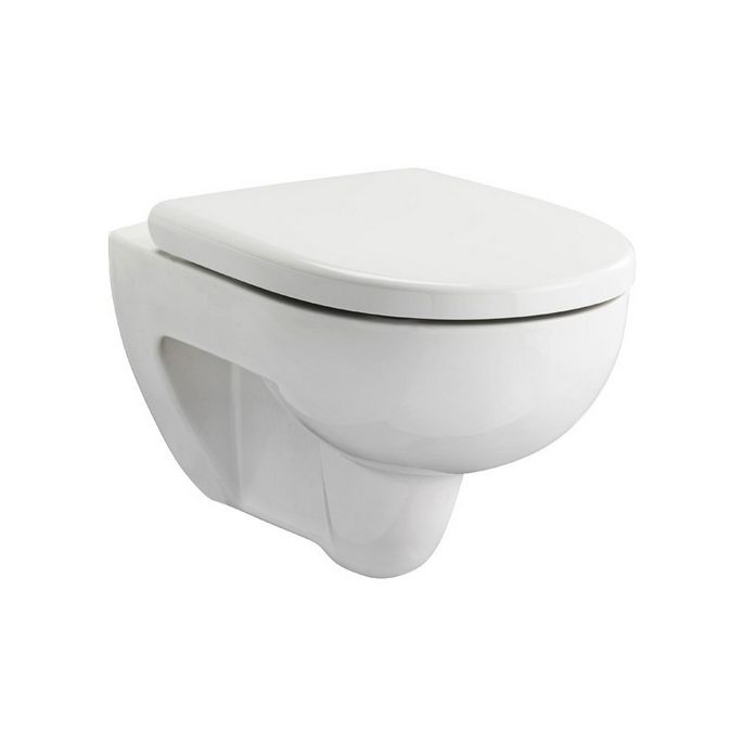 Pressalit 300+ 760000-DA6999 toiletzitting met deksel wit