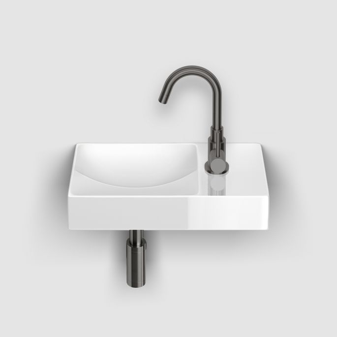 Clou Freddo 1 CL/06.03.003.84 fonteinkraan staand gunmetal geborsteld PVD