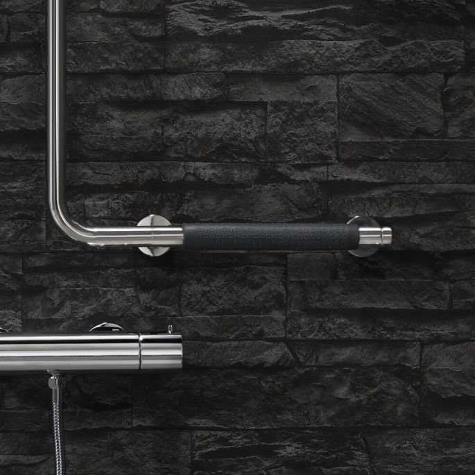 Geesa Comfort & Safety 915808-62-L wandbeugel 90° links chroom