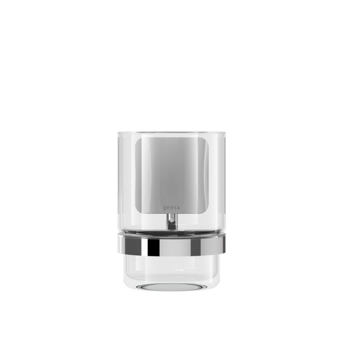Geesa Topaz Chrome 917902-02-A glashouder chroom