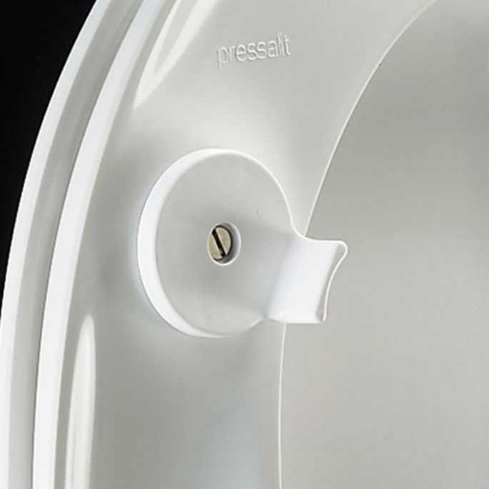 Pressalit Dania R27112-D92999 toiletzitting zonder deksel antraciet