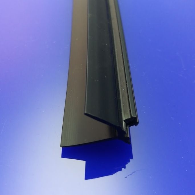 Sealskin Soho SOHO/SW/100/HRZLKSTRP/LF horizontale lekstrip 625mm zwart