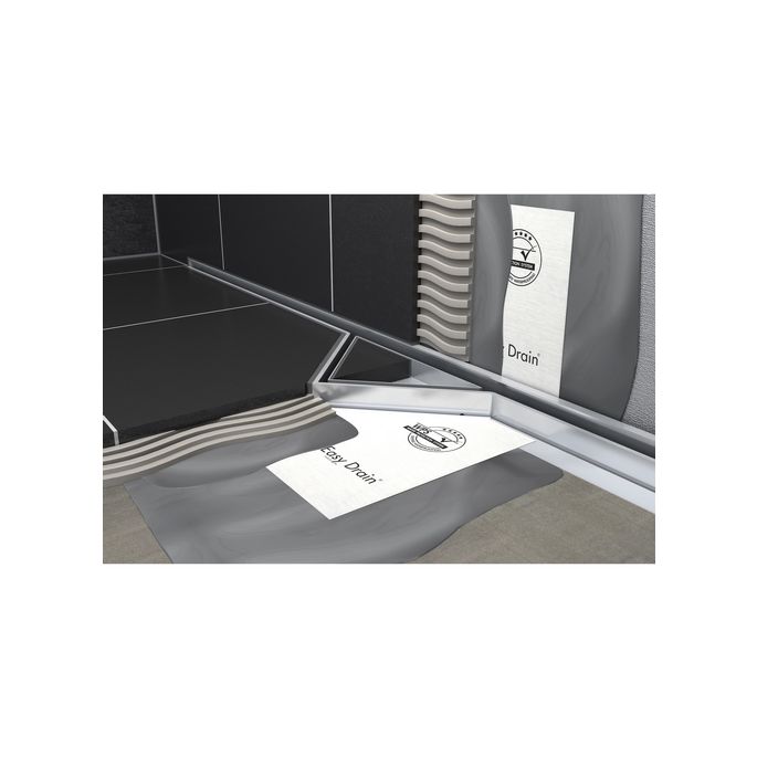 Easy Drain S-line SLINE700 douchegoot 70cm zijuitloop