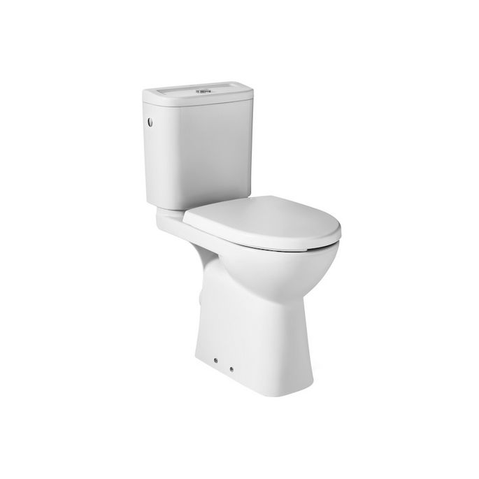 Roca Access A801230004 toiletzitting met deksel wit
