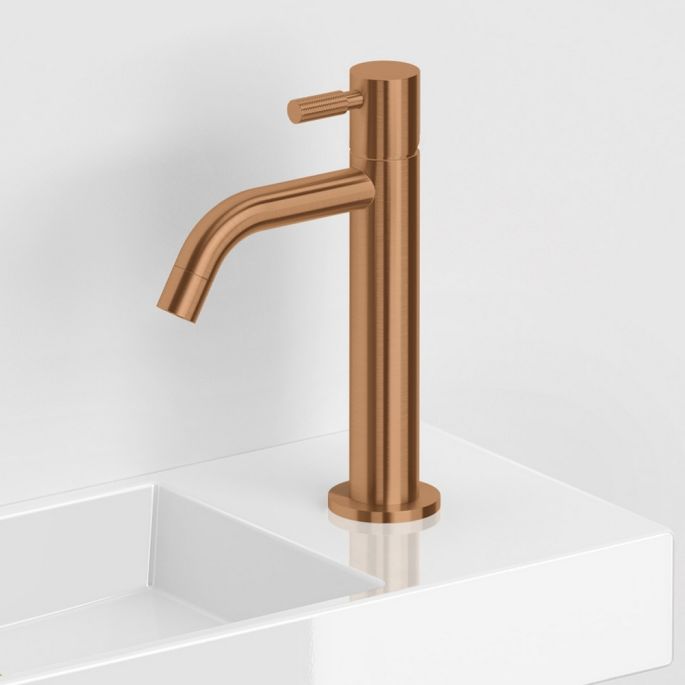 Clou Xo CL/06.14013.83 type 13 wastafelmengkraan brons geborsteld PVD